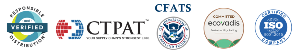 Lintech is a woman-owned business, ISO 9001-2015 certified, a proud member of ACD Responsible Distribution®, and CTPAT verified through U.S. Customs for a secure supply chain.